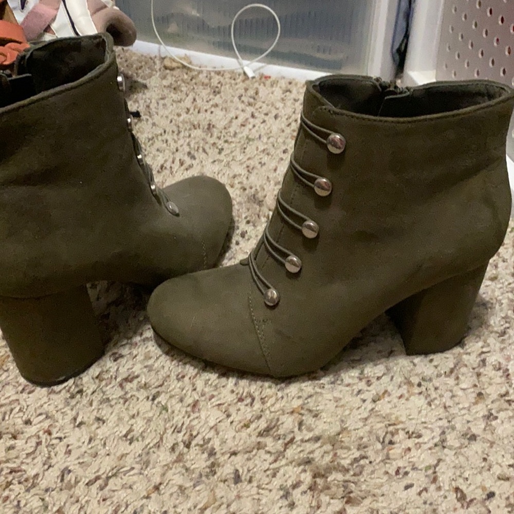 just fab chunky heels